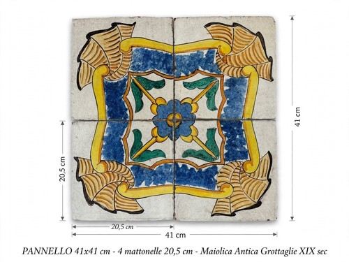 Pannello mattonelle antiche - pannello,