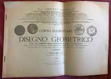 U. Trevisani  CORSO ELEMENTARE DI DISEGNO GEOMETRICO VOLUME III 1914 PAG.54