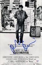 ROBERT DE NIRO FIRMATO TASSISTA 11X17 POSTER FILM PSA COA AD48049