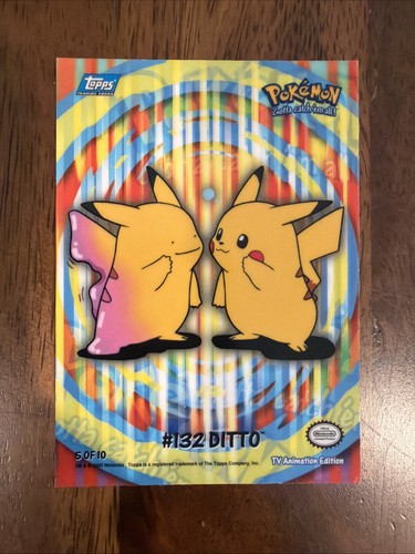 Pokemon topps 2000 - topps,