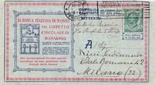 B.L.P. - Banca Italiana Busta Lettera Pubblicitaria Ricevuta