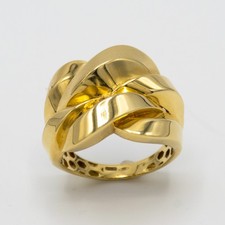 Anello donna oro giallo 18 kt