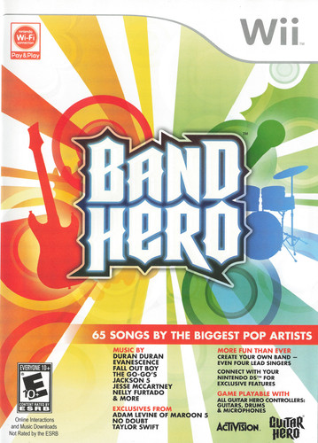 Band hero nintendo - band,