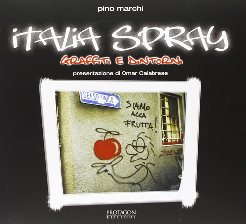 Italia spray graffiti - graffiti, e