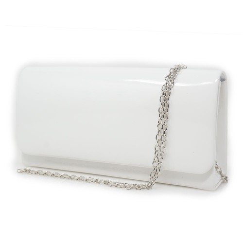 Pochette bianca vernice - di,