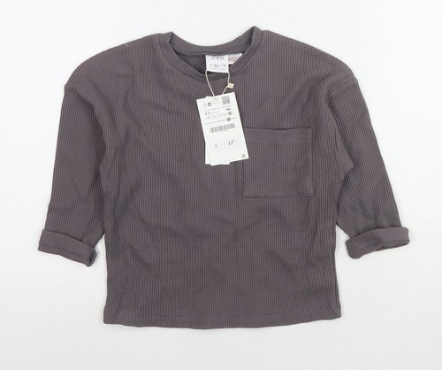 Felpa pullover grigio bambina - pullover,