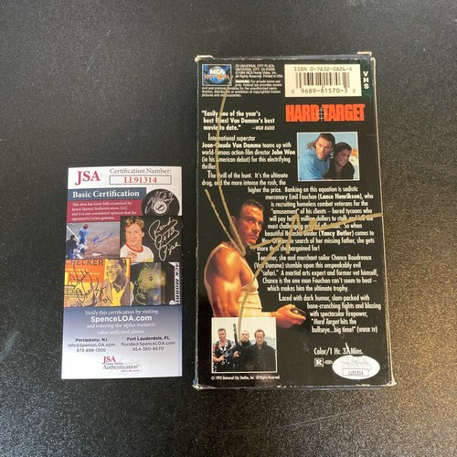 Jean claude van damme - jean-claude, firmato
