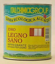 VERNICE IMPREGNANTE ALL'ACQUA PROTETTIVO PER LEGNO 750ML. ITALCHIMICI