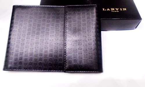Portafoglio lanvin pelle nero - portafoglio,