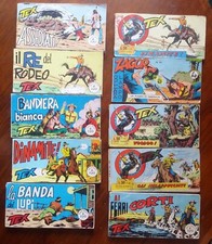 lotto tex serie rossa formato striscia 155-161--186-192-193-148 s. rodeo + zagor
