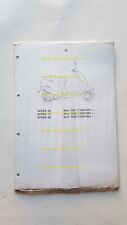 Piaggio Sfera 50 NSL1T - 75 - 80 1991 catalogo ricambi originale  parts list