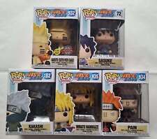 LOTTO FUNKO POP - Naruto (glow) / Sasuke / Kakashi / Minato / Pain