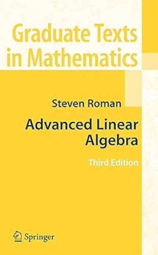 Advanced linear algebra third - advanced,