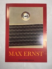 Poster Vintage Anni 70, Max Ernst, Alexandre Iolas Gallery