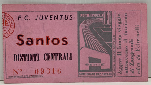 Juventus santos ticket - juventus,