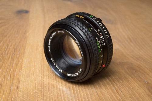 Minolta rokkor 50mm - minolta, md