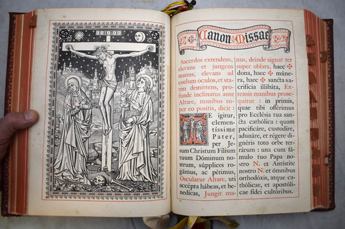 Libro liturgico vintage