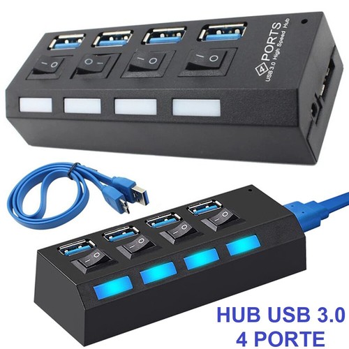 Hub usb porte - usb, 4