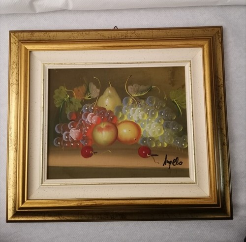 Quadro vintage tecnica olio - quadro,