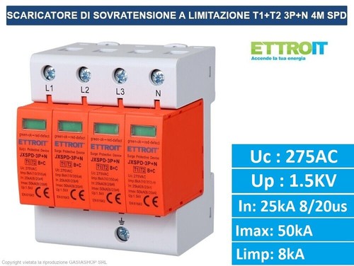 Scaricatore limitatore - scaricatore, di
