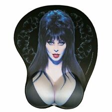 Tappetino Mouse Ufficiale Elvira Mistress of The Dark con Poggiapolsi in Gel Silicone