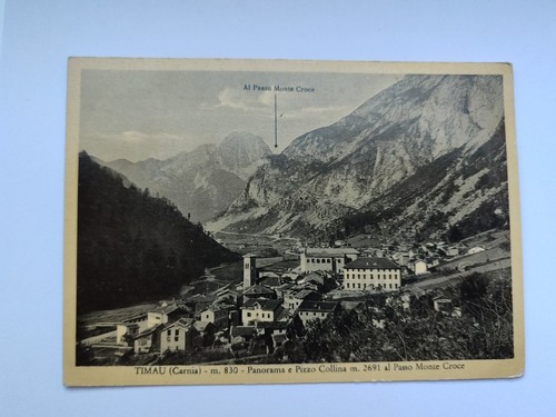 Timau carnia panorama - carnia, e