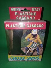 MANOPOLE MOTO CROSS GRIPS PLASTICHE CASSANO ORIGINALI VINTAGE