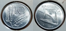 Itália 10 Liras 1954