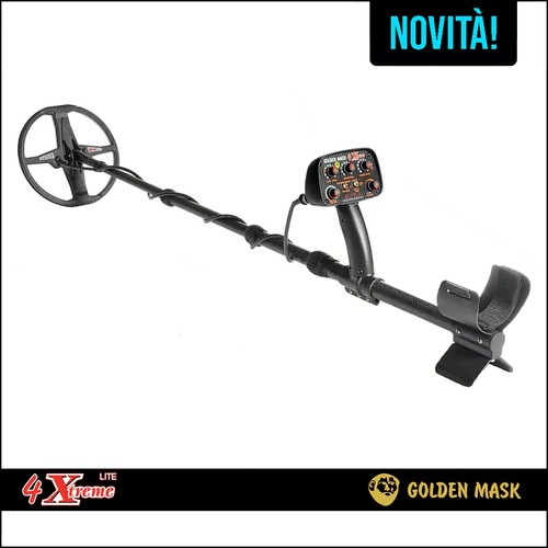 Metal detector vlf golden - metal, mask