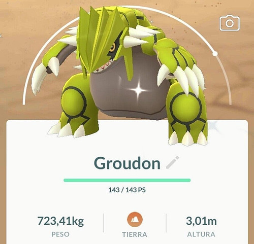 Pokémon shiny groudon - -,