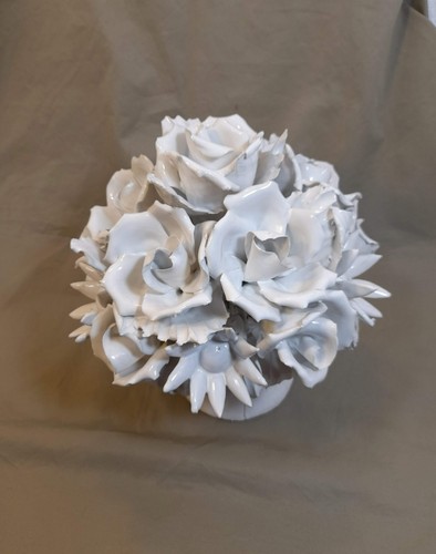 Bouquet fiori ceramica - bouquet, di