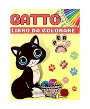 Gatto Libro Da Colorare Per