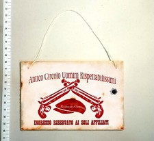 targa insegna porta casa siciliano scherzoso campanello palermo catania enna