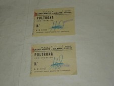 TEATRO NUOVO 1952 MILANO LOTTO