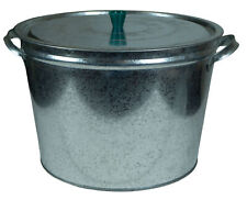 Secchio di zinco grigio