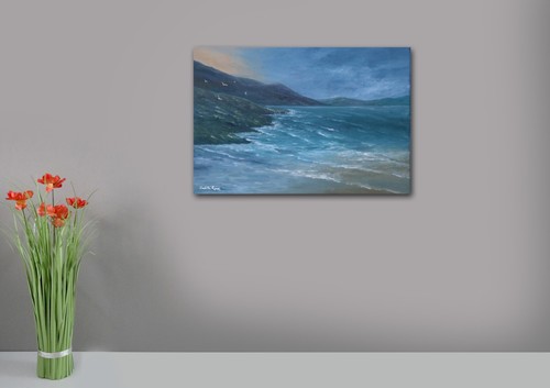 Quadro paesaggio marino