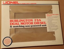 1-NOS-Lionel Trains Burlington