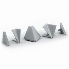 KIT PER ALZATINA TRIANGOLARE GRIGIO- 1,0 confezione