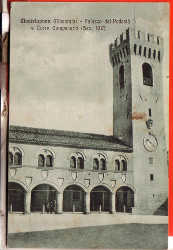 Cartolina montelupone fp - ,
