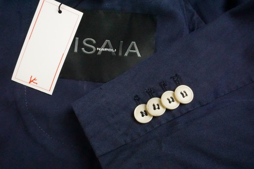 Isaia napoli navy blue - napoli,