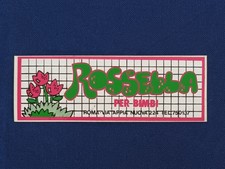 Adesivo Rossella Negozio