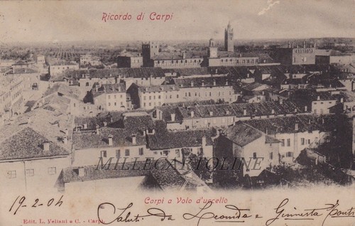 Carpi volo d uccello - carpi...a,