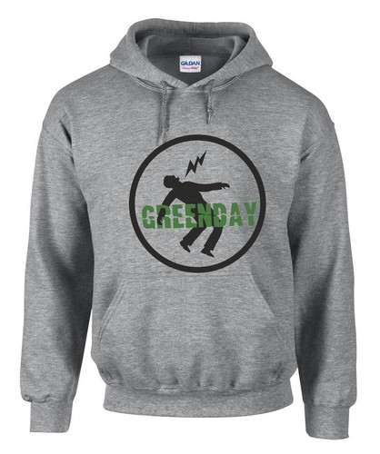 Felpa con cappuccio green - cappuccio, day