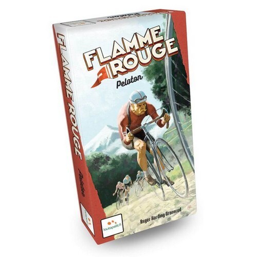 Flamme rouge peloton - flamme,