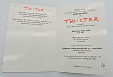 Twister (8 maggio 1996) Invito