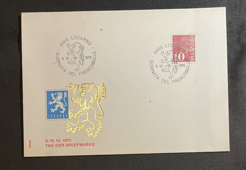 Fdc svizzera 1970 locarno - fdc,