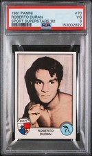 1981 Panini Roberto Duran