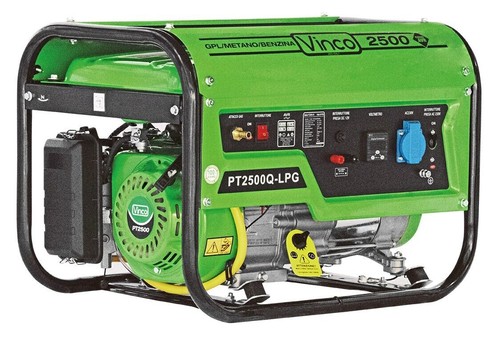 Vinco generatore gpl benzina - generatore,