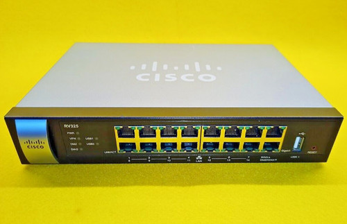 Cisco rv325 gigabit router vpn - router,