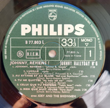 D - Johnny Hallyday RARE LP
